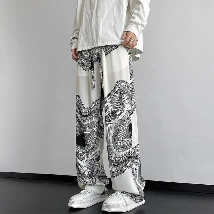 Luke Monochrome Trousers - [Ezra Daniel]