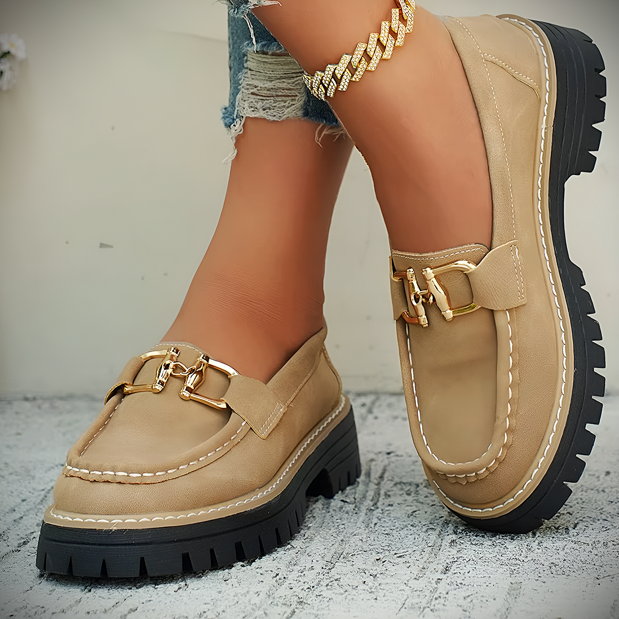 Monroe Platform Loafers