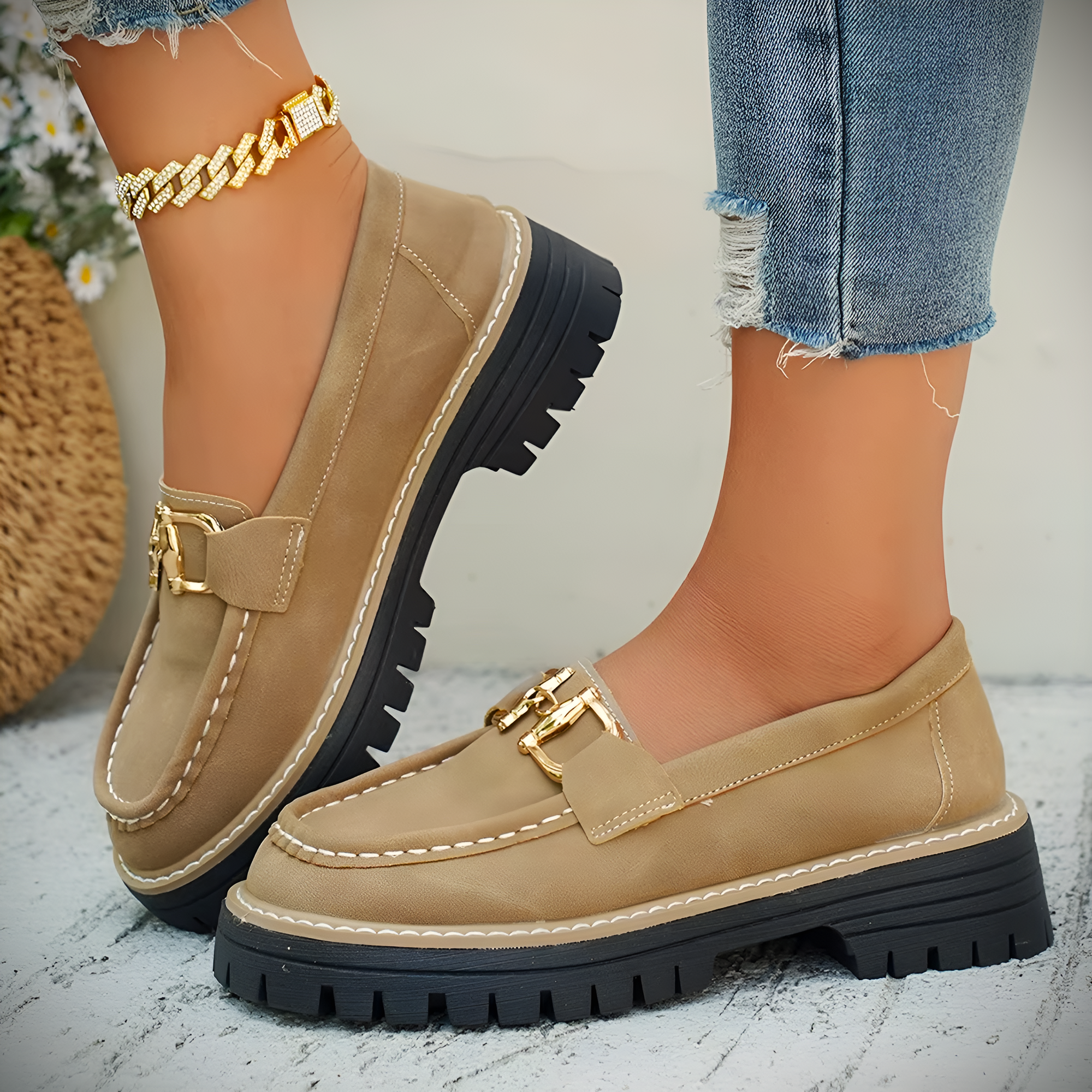 Monroe Platform Loafers