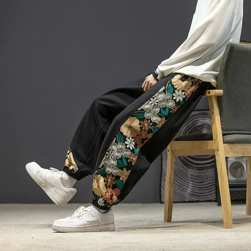 Mark Floral Joggers - [Ezra Daniel]