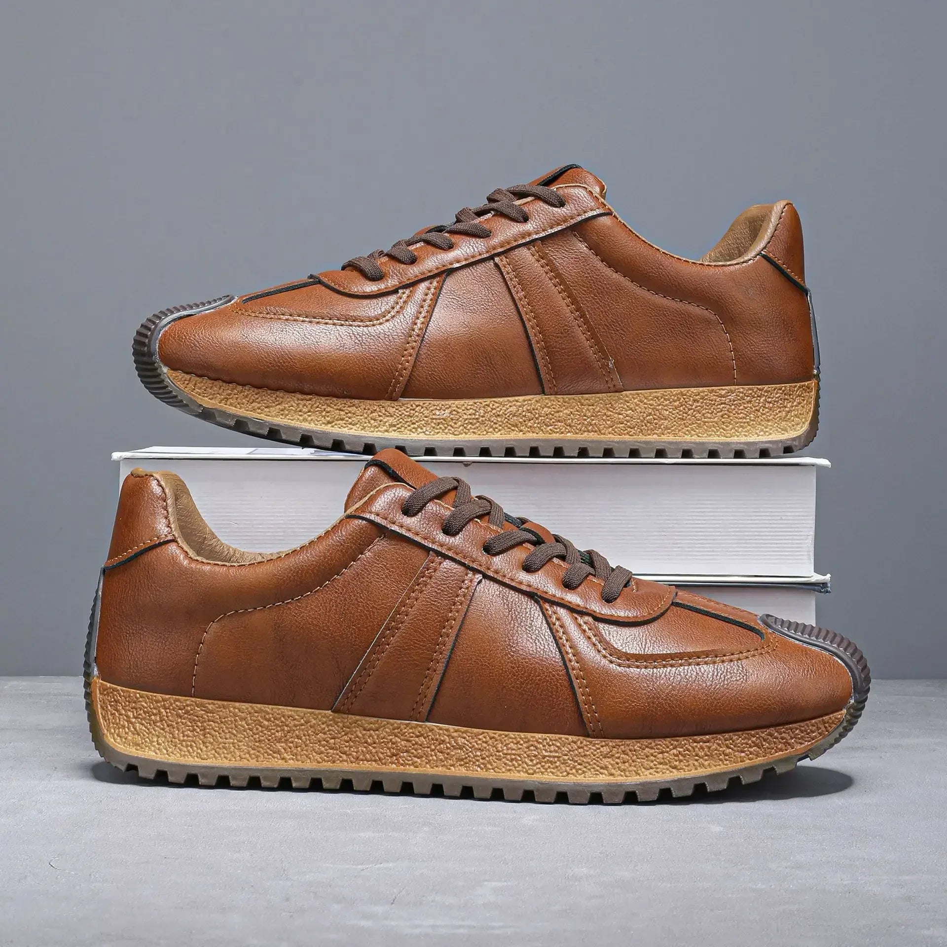 Mark Richards Leather Sneakers - [Ezra Daniel]