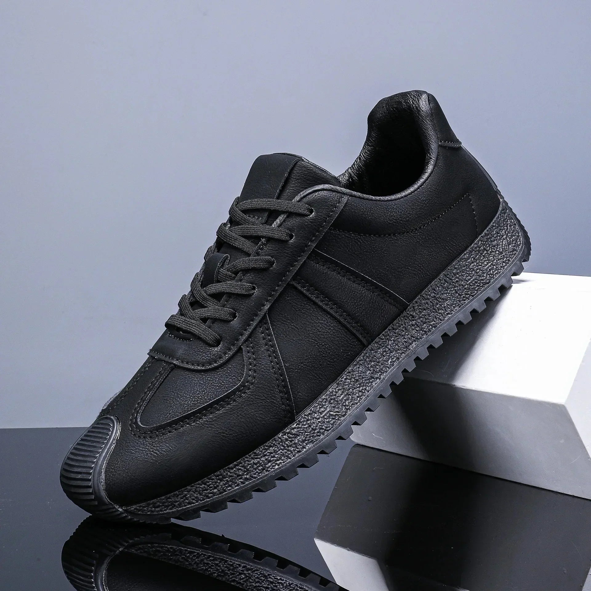Mark Richards Leather Sneakers - [Ezra Daniel]
