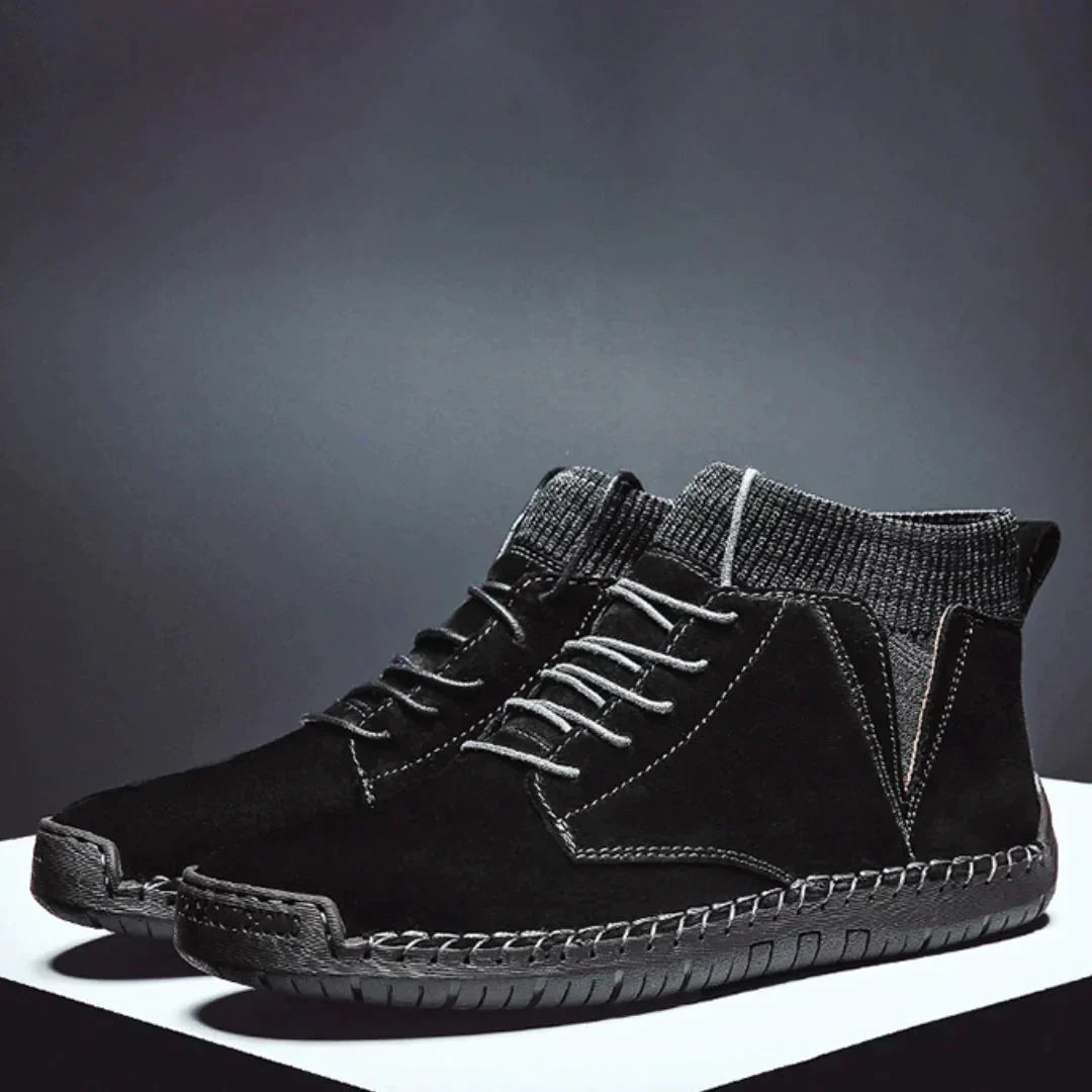 Mason Rogers Leather Boots - [Ezra Daniel]