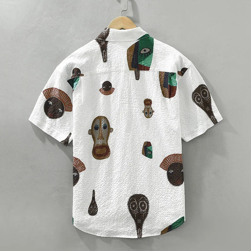 Miller Tribal Okura Shirt - [Ezra Daniel]