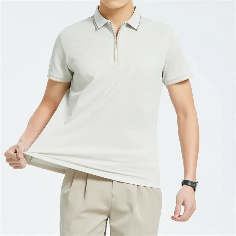 Miller Zip Polo - [Ezra Daniel]