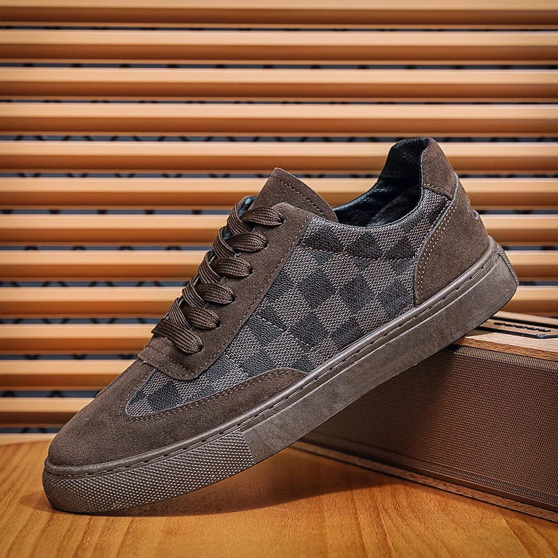 Milton Checkered Sneakers - [Ezra Daniel]