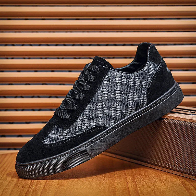 Milton Checkered Sneakers - [Ezra Daniel]
