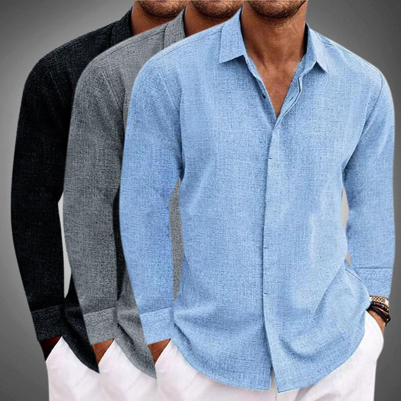 Morgan Classic Button-Down Shirt - [Ezra Daniel]