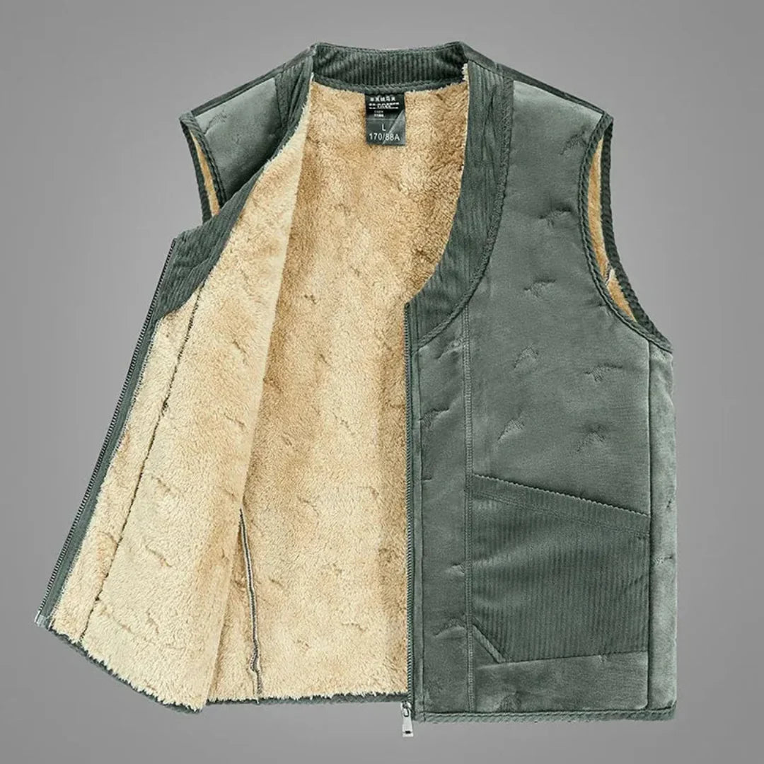 Myron Plush Lining Vest - [Ezra Daniel]