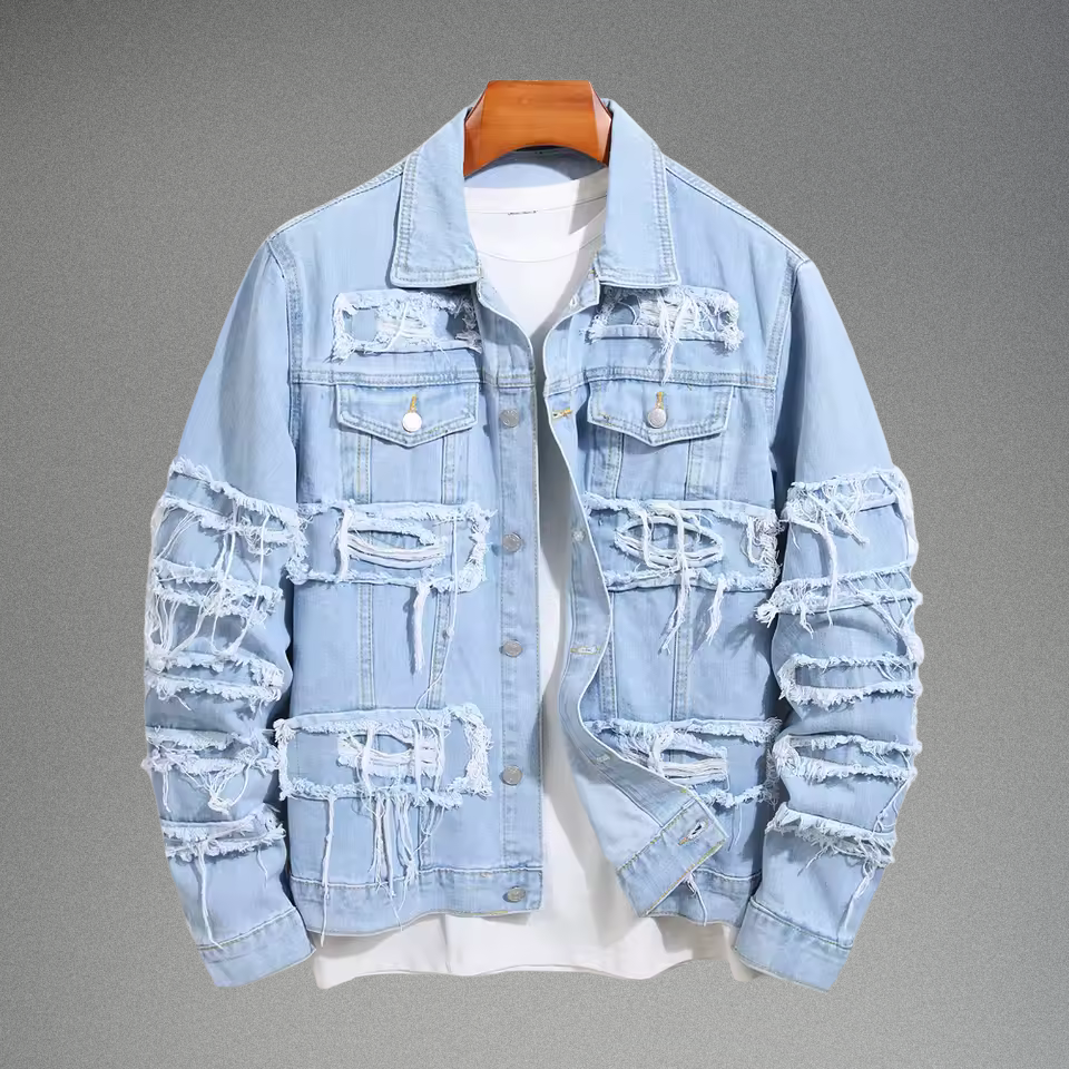 Motorcycle Jacket Coat - [Ezra Daniel]