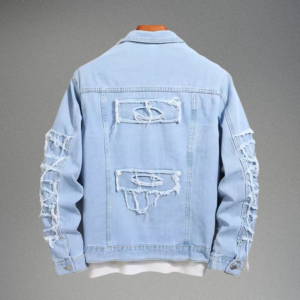 Motorcycle Jacket Coat - [Ezra Daniel]