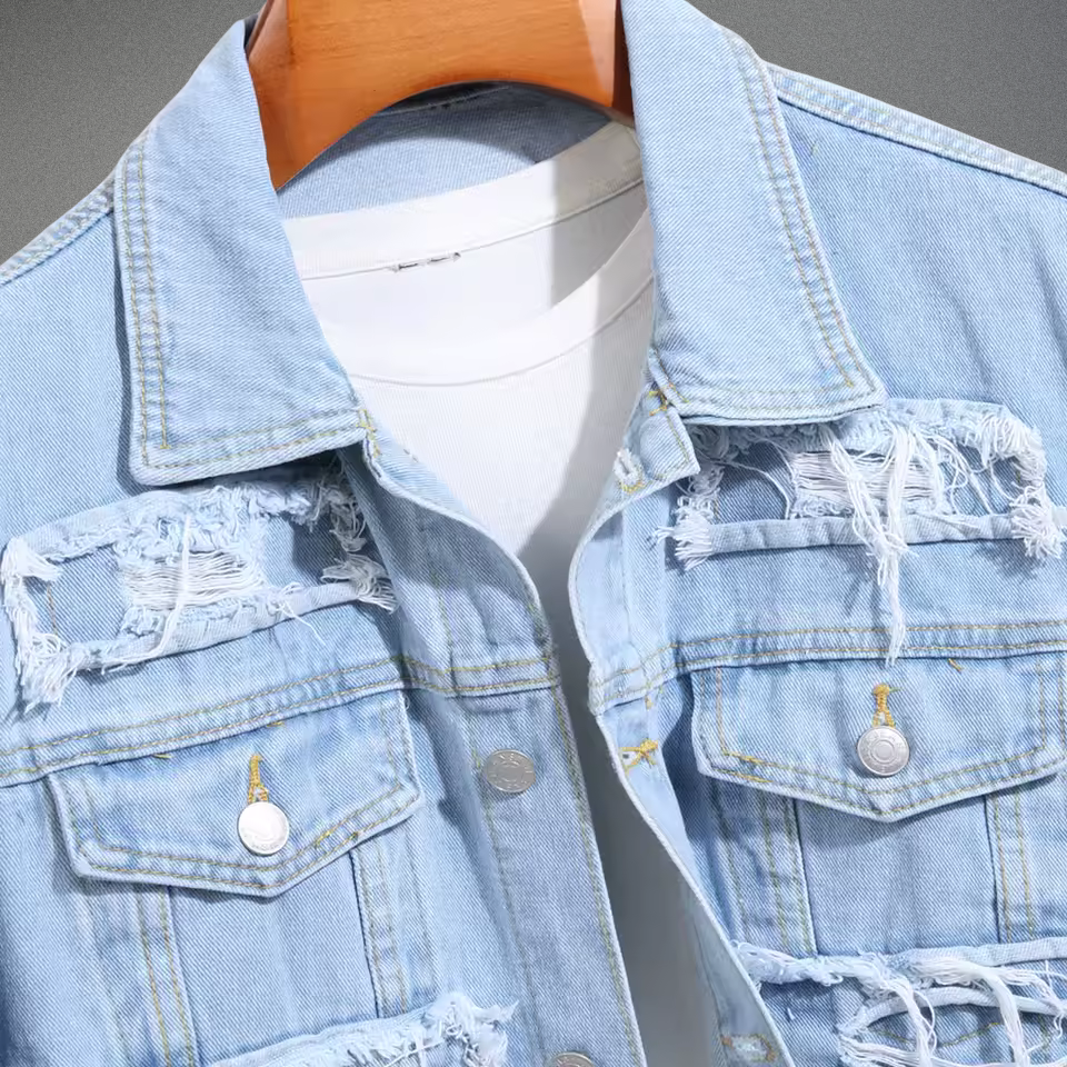 Motorcycle Jacket Coat - [Ezra Daniel]