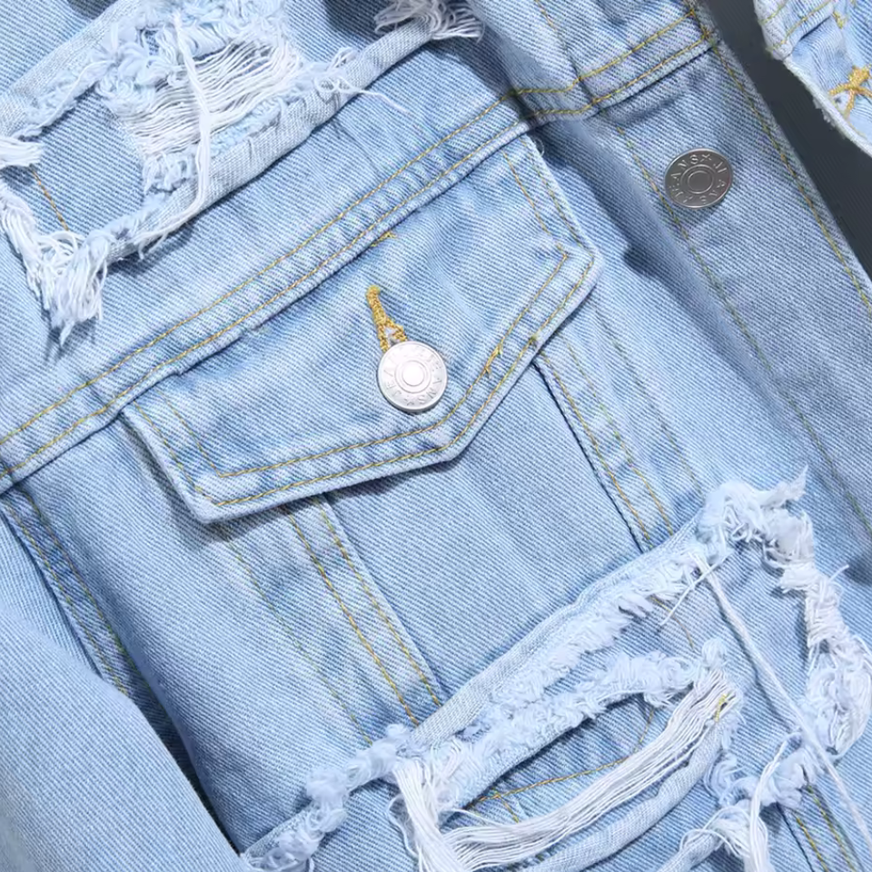 Motorcycle Jacket Coat - [Ezra Daniel]