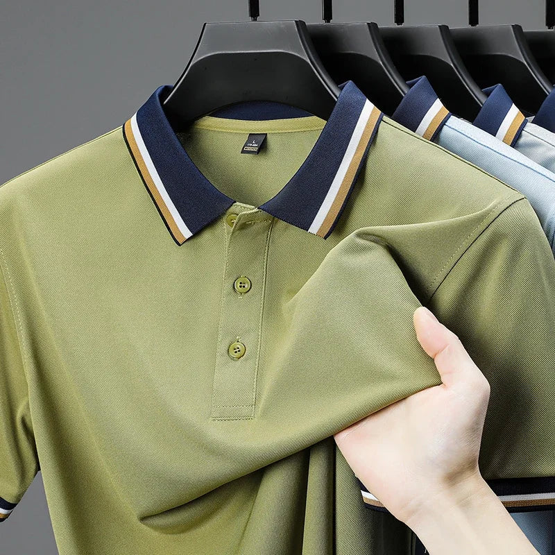 Myles Classic Trim Polo - [Ezra Daniel]