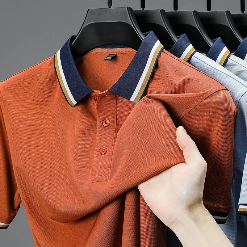Myles Classic Trim Polo - [Ezra Daniel]