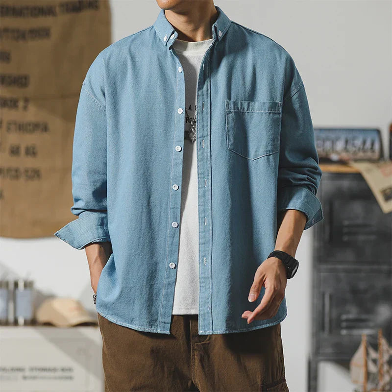 Myles Denim Shirt - [Ezra Daniel]