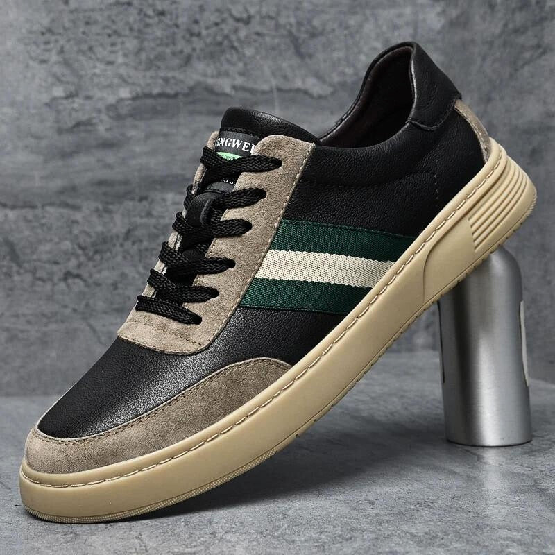 Naples Leather Sneakers - [Ezra Daniel]