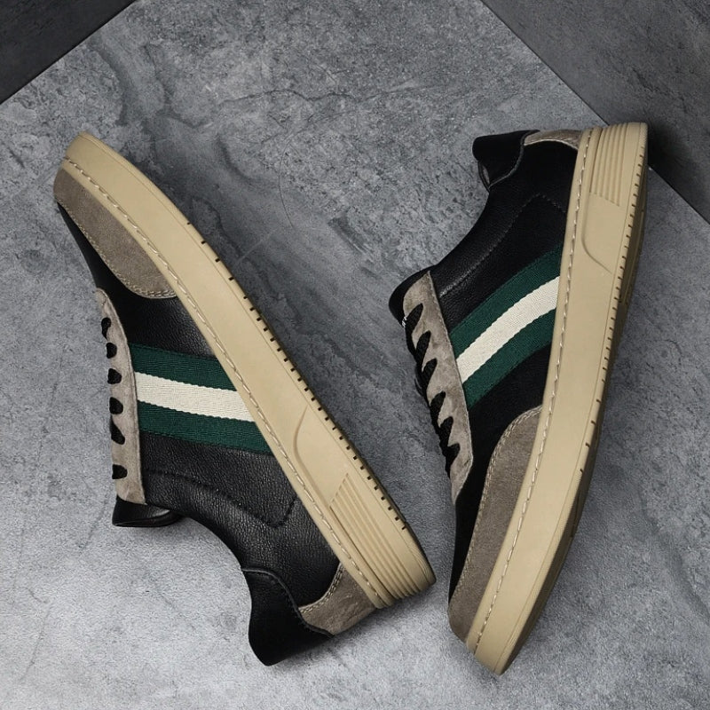 Naples Leather Sneakers - [Ezra Daniel]