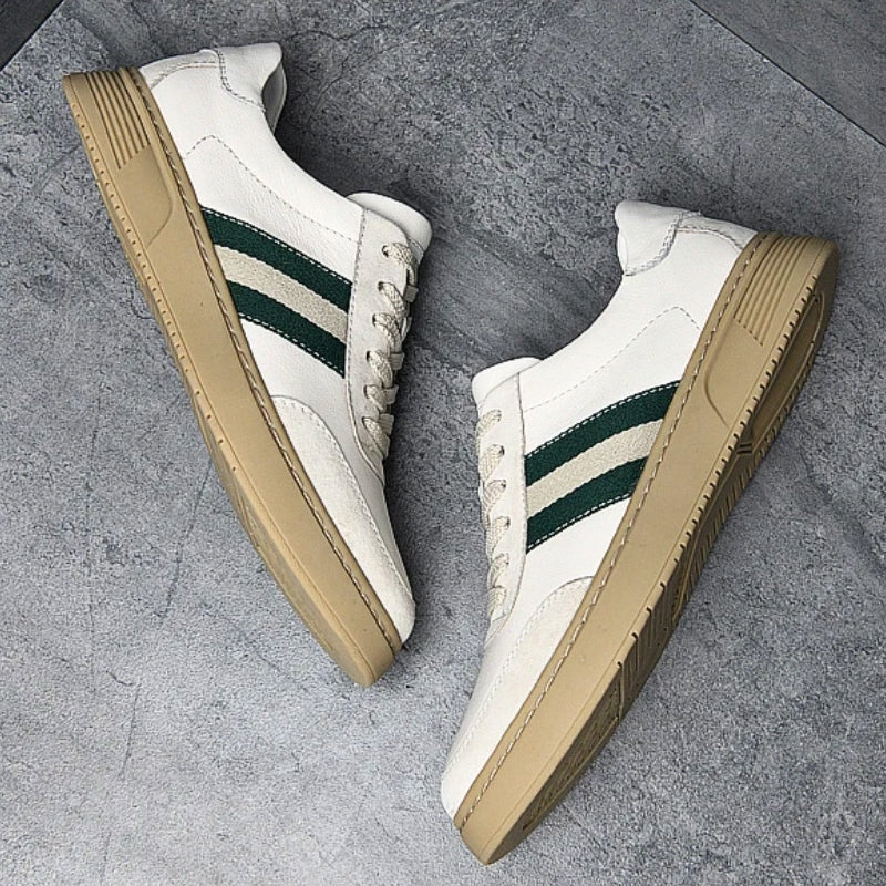 Naples Leather Sneakers - [Ezra Daniel]