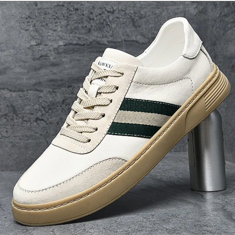 Naples Leather Sneakers - [Ezra Daniel]