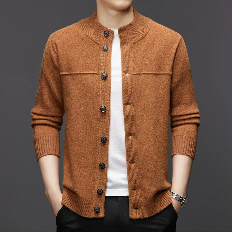 Nelson Pierre Wool Cardigan - [Ezra Daniel]