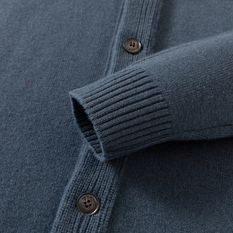 Nelson Pierre Wool Cardigan - [Ezra Daniel]