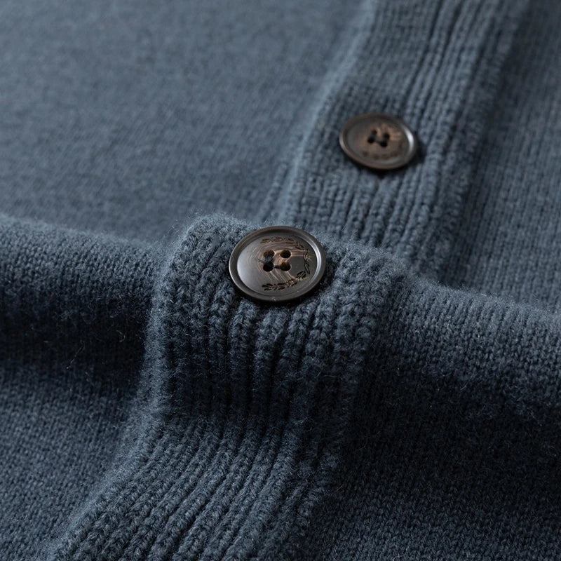 Nelson Pierre Wool Cardigan - [Ezra Daniel]