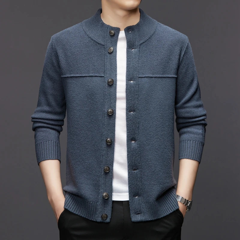 Nelson Pierre Wool Cardigan - [Ezra Daniel]