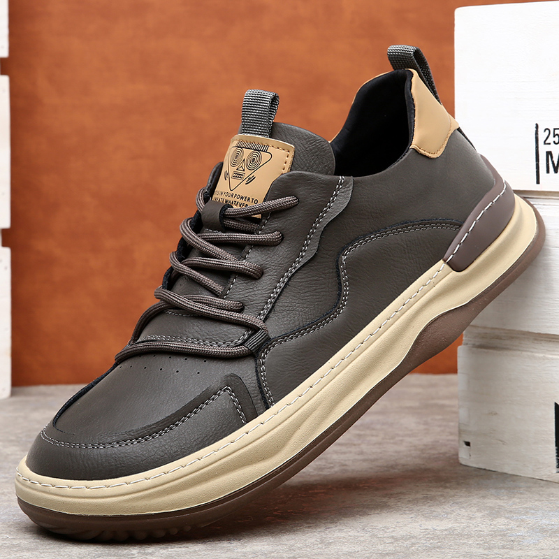 Nicolo Milano Leather Sneakers - [Ezra Daniel]