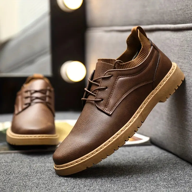 Nolan Classic Leather Shoes - [Ezra Daniel]