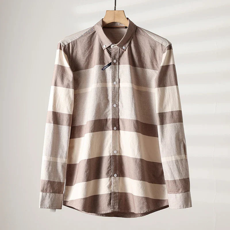 Oxford Long-Sleeve Shirt - [Ezra Daniel]