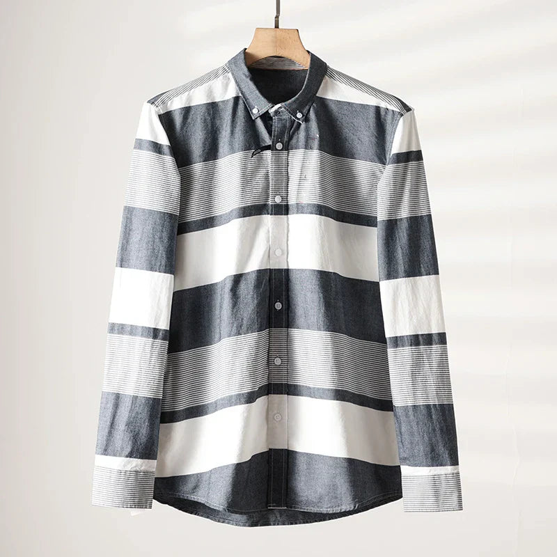 Oxford Long-Sleeve Shirt - [Ezra Daniel]