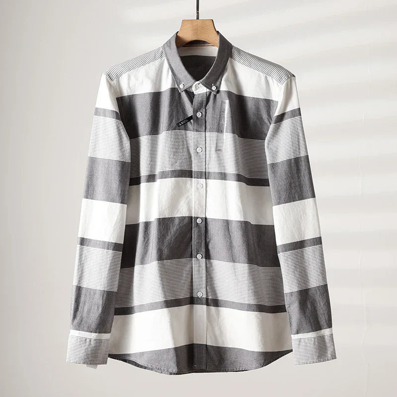 Oxford Long-Sleeve Shirt - [Ezra Daniel]