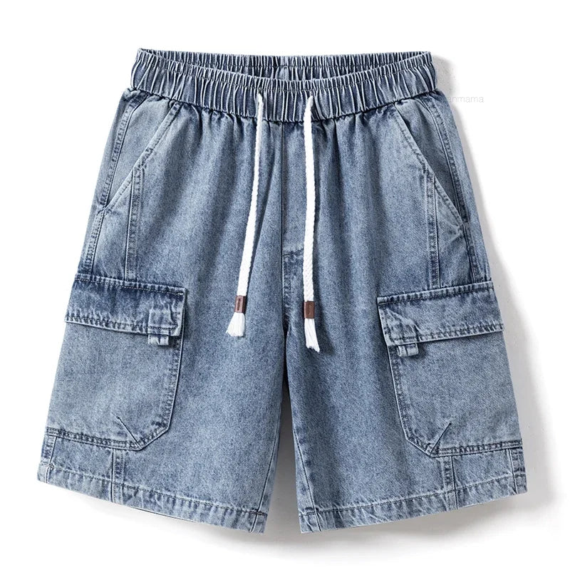 Quinn Denim Shorts - [Ezra Daniel]