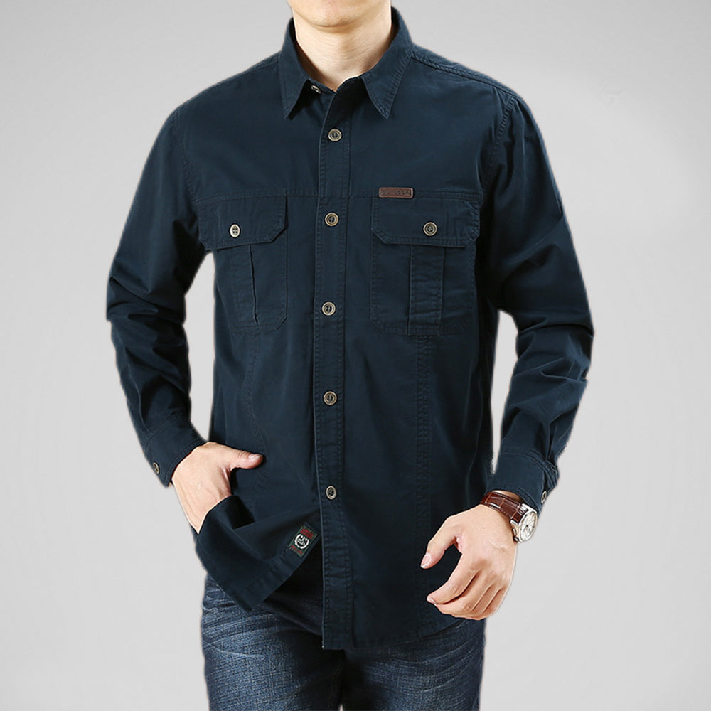 Richard Peak Button-Up - [Ezra Daniel]