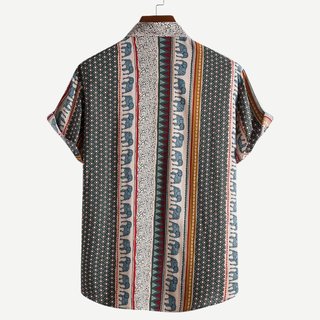 Safari Geometric Shirt - [Ezra Daniel]