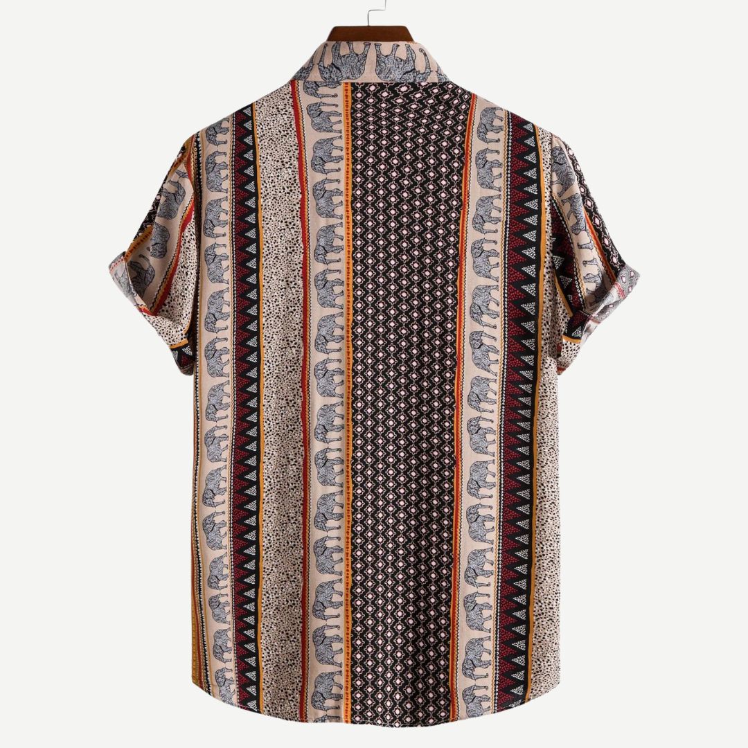 Safari Geometric Shirt - [Ezra Daniel]