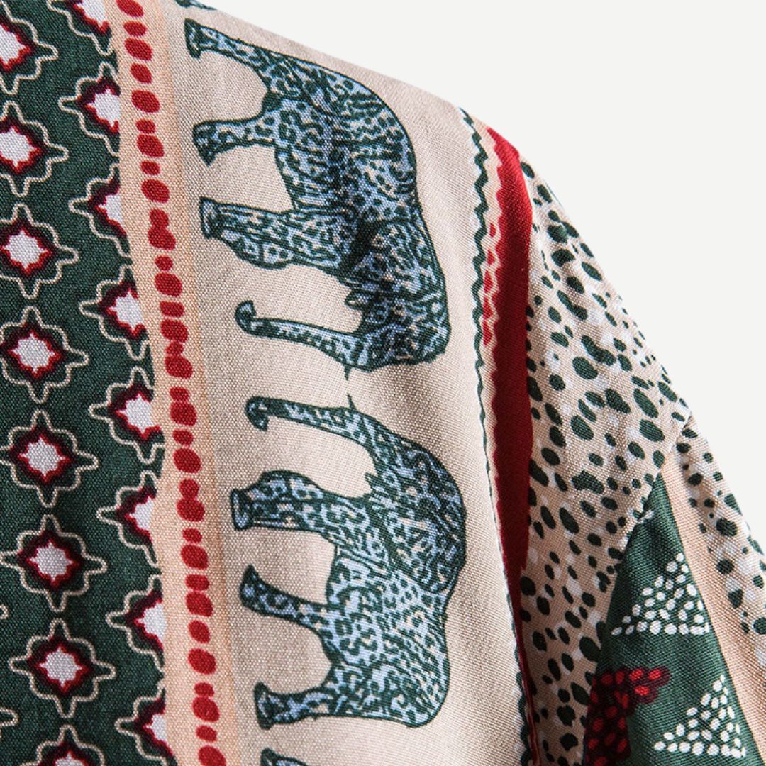 Safari Geometric Shirt - [Ezra Daniel]
