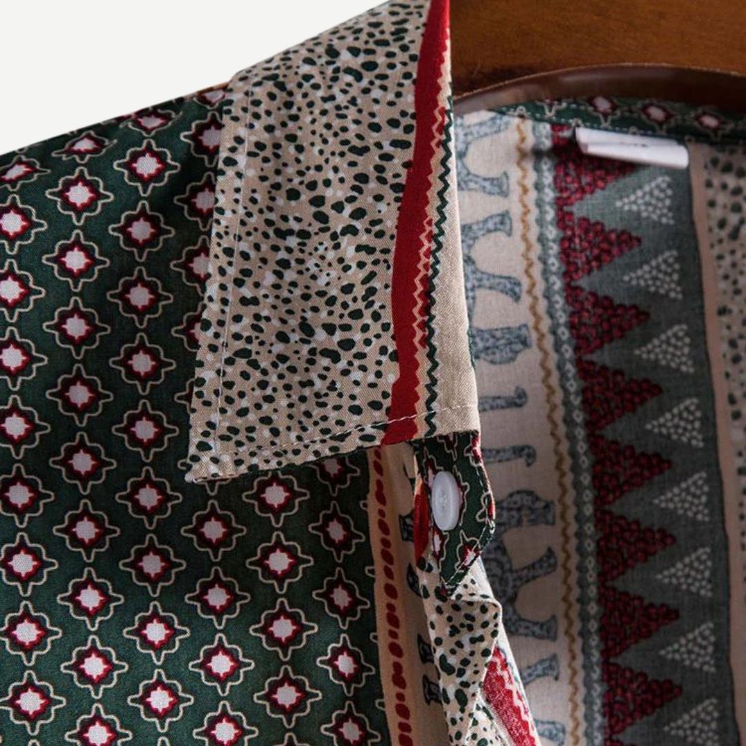 Safari Geometric Shirt - [Ezra Daniel]