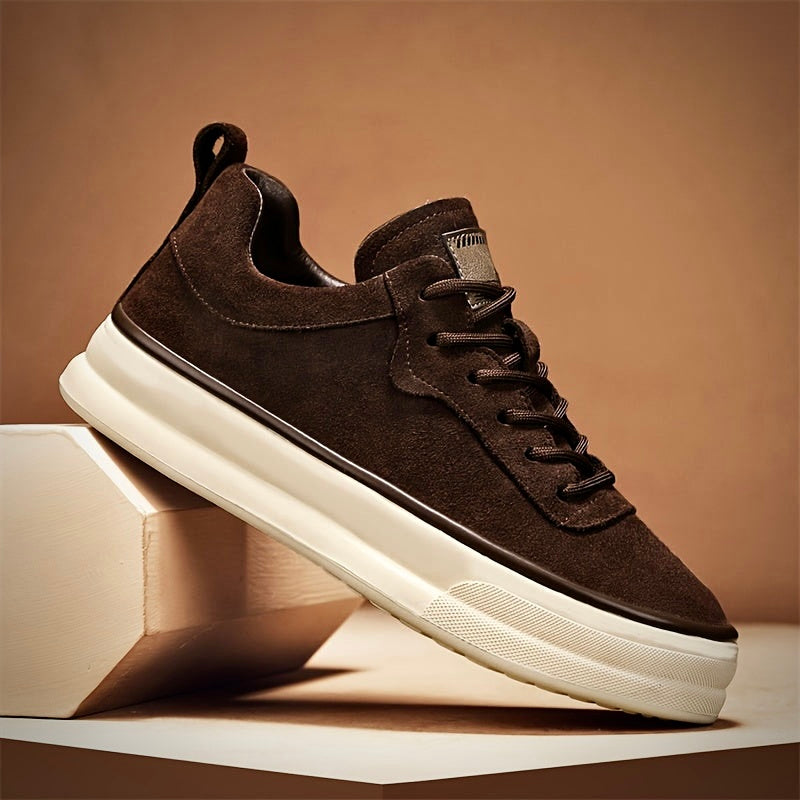 Sardina Suede Leather Sneakers - [Ezra Daniel]