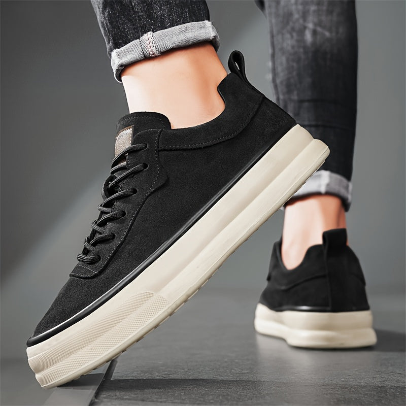 Sardina Suede Leather Sneakers - [Ezra Daniel]