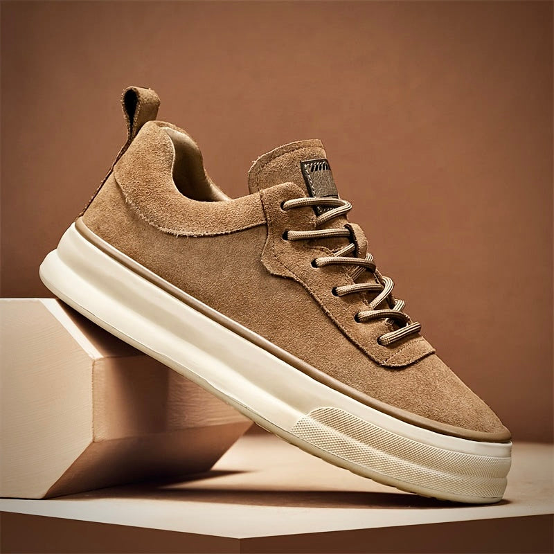 Sardina Suede Leather Sneakers - [Ezra Daniel]