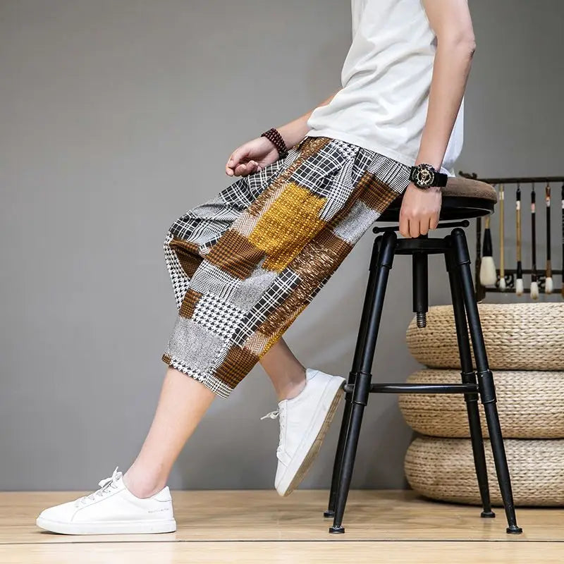 Sean Patchwork Shorts - [Ezra Daniel]