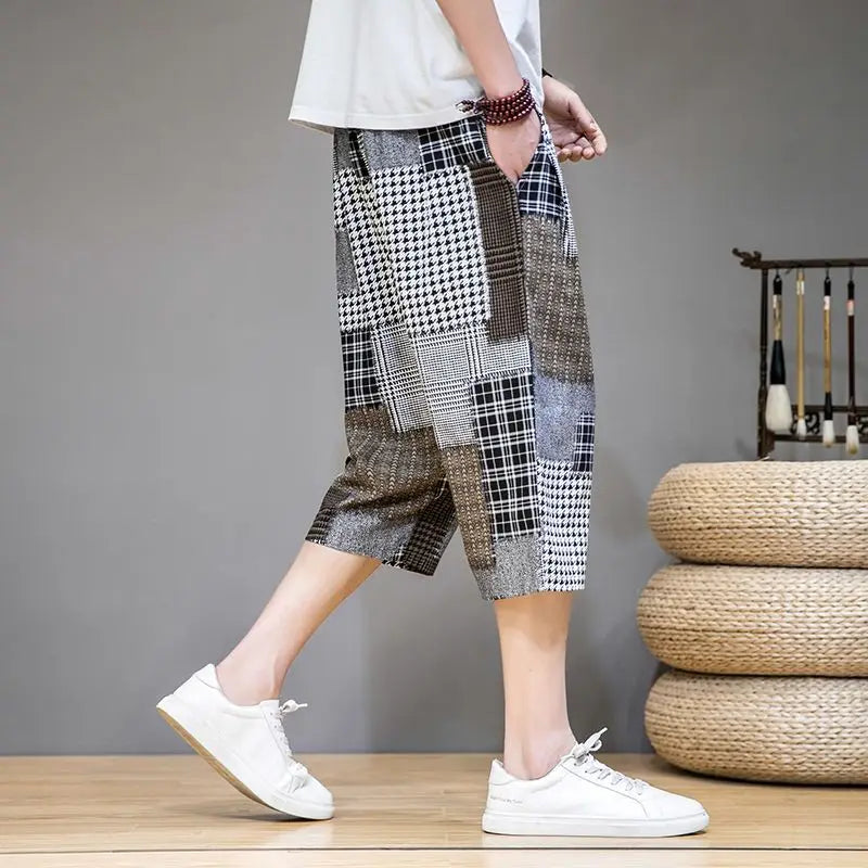 Sean Patchwork Shorts - [Ezra Daniel]