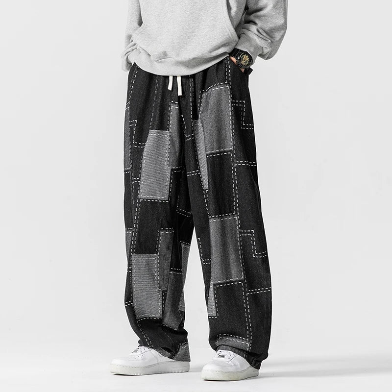 Shaped Denim Pants - [Ezra Daniel]