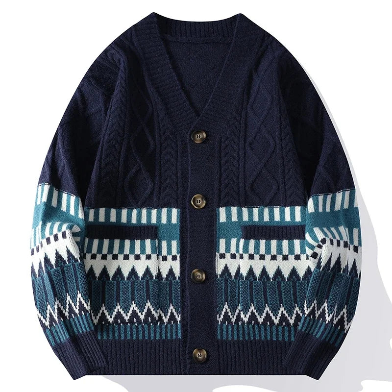 Sherbrooke Wool Knit Cardigan - [Ezra Daniel]