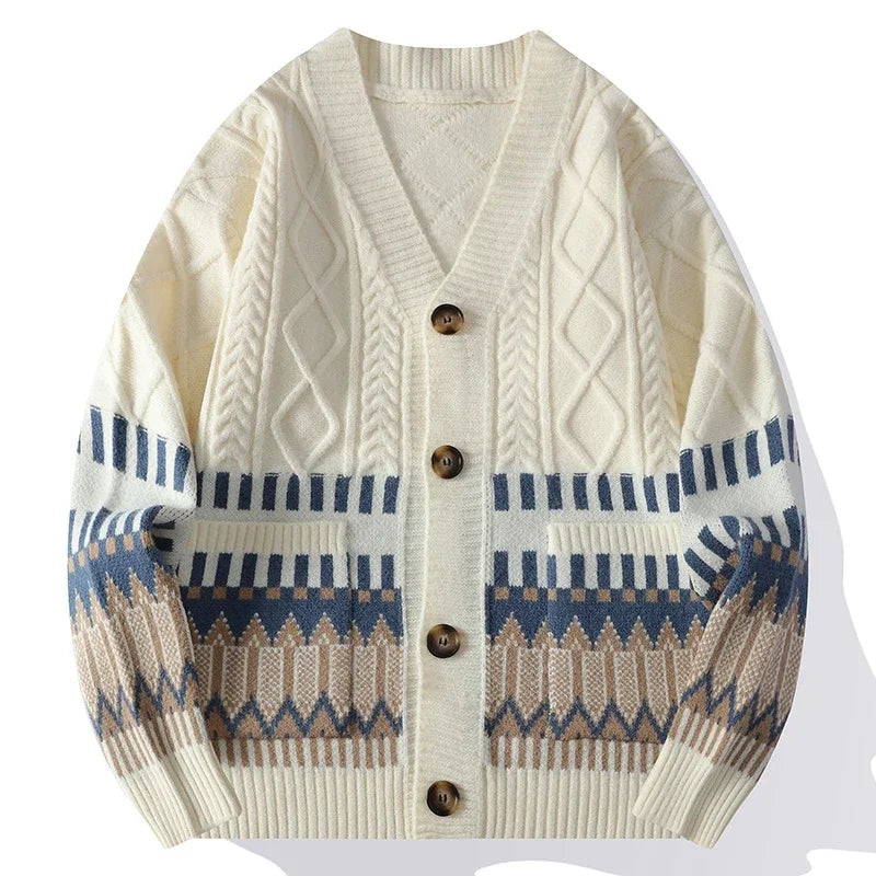 Sherbrooke Wool Knit Cardigan - [Ezra Daniel]