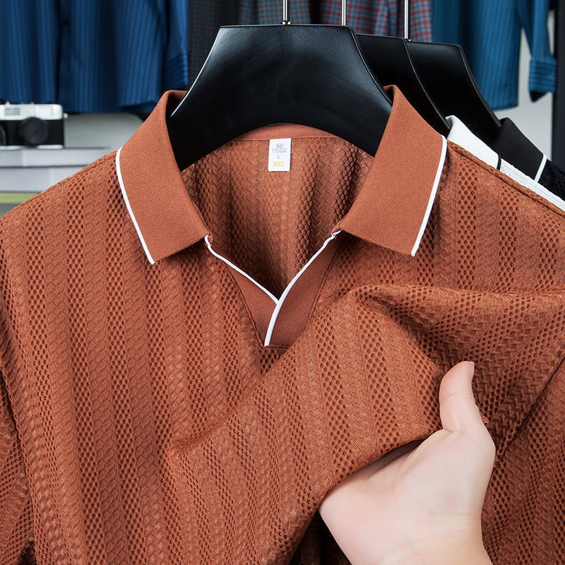 Sicily Knit Polo - [Ezra Daniel]