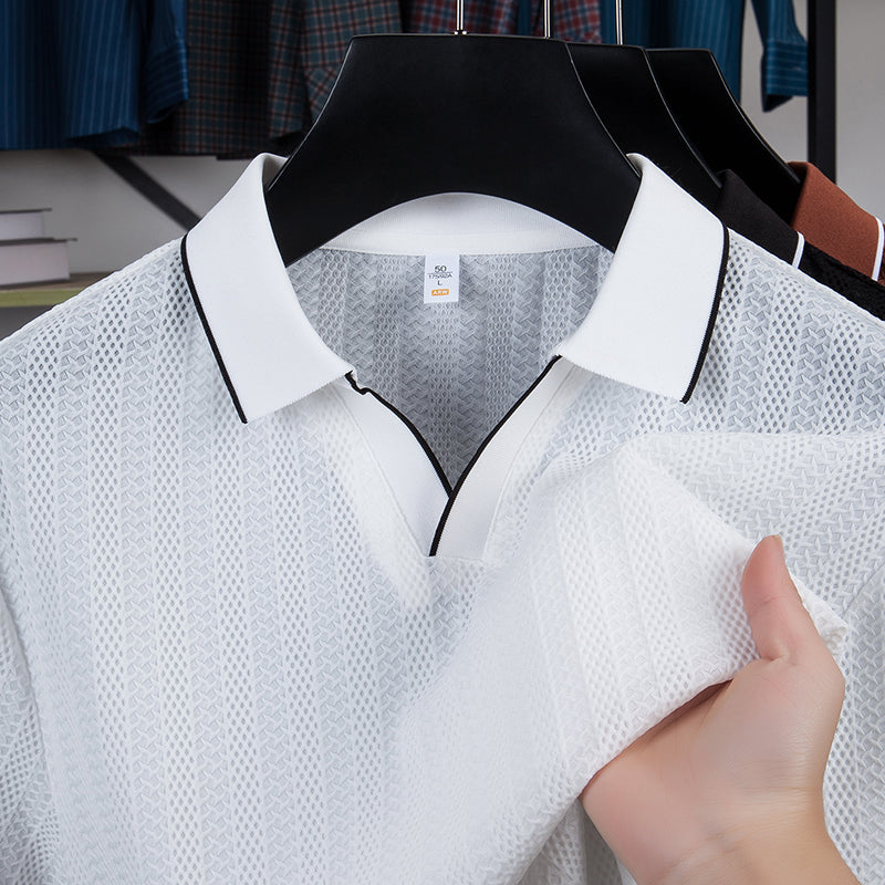 Sicily Knit Polo - [Ezra Daniel]