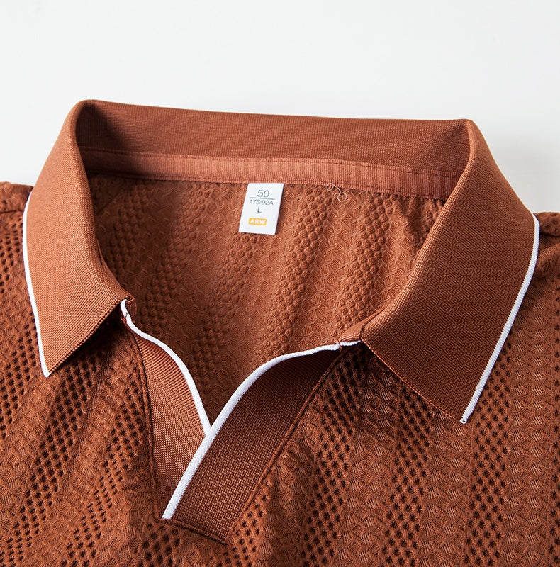 Sicily Knit Polo - [Ezra Daniel]